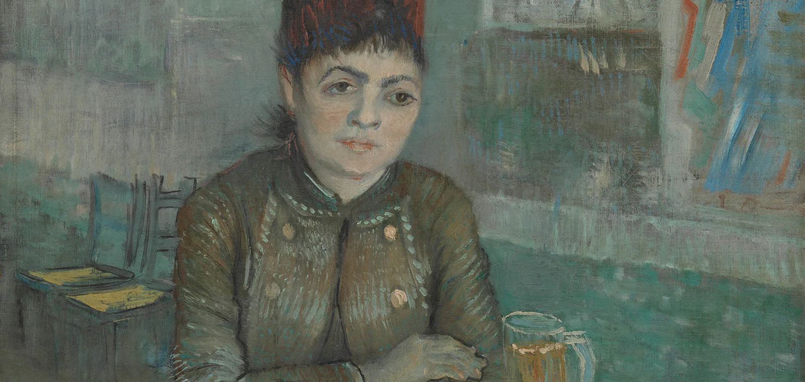Vincent van Gogh, In het café: Agostina Segatori in Le Tambourin, 1887, Van Gogh Museum, Amsterdam (Vincent van Gogh Stichting)